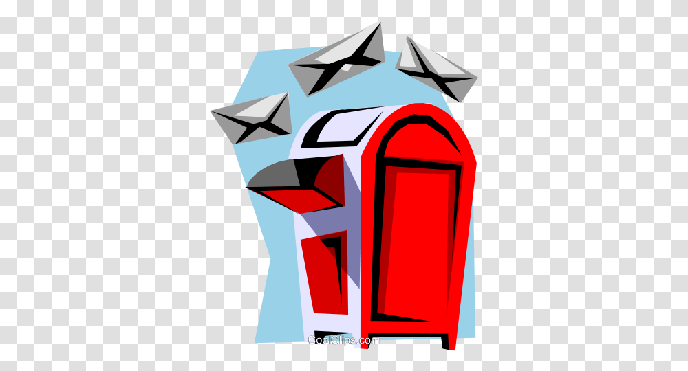 Mailbox Royalty Free Vector Clip Art Illustration, Letterbox, Postal Office, Advertisement, Poster Transparent Png
