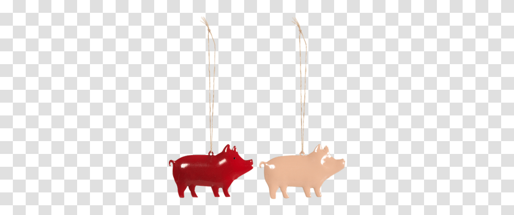 Maileg Christmas Animal Figure, Piggy Bank, Mammal Transparent Png
