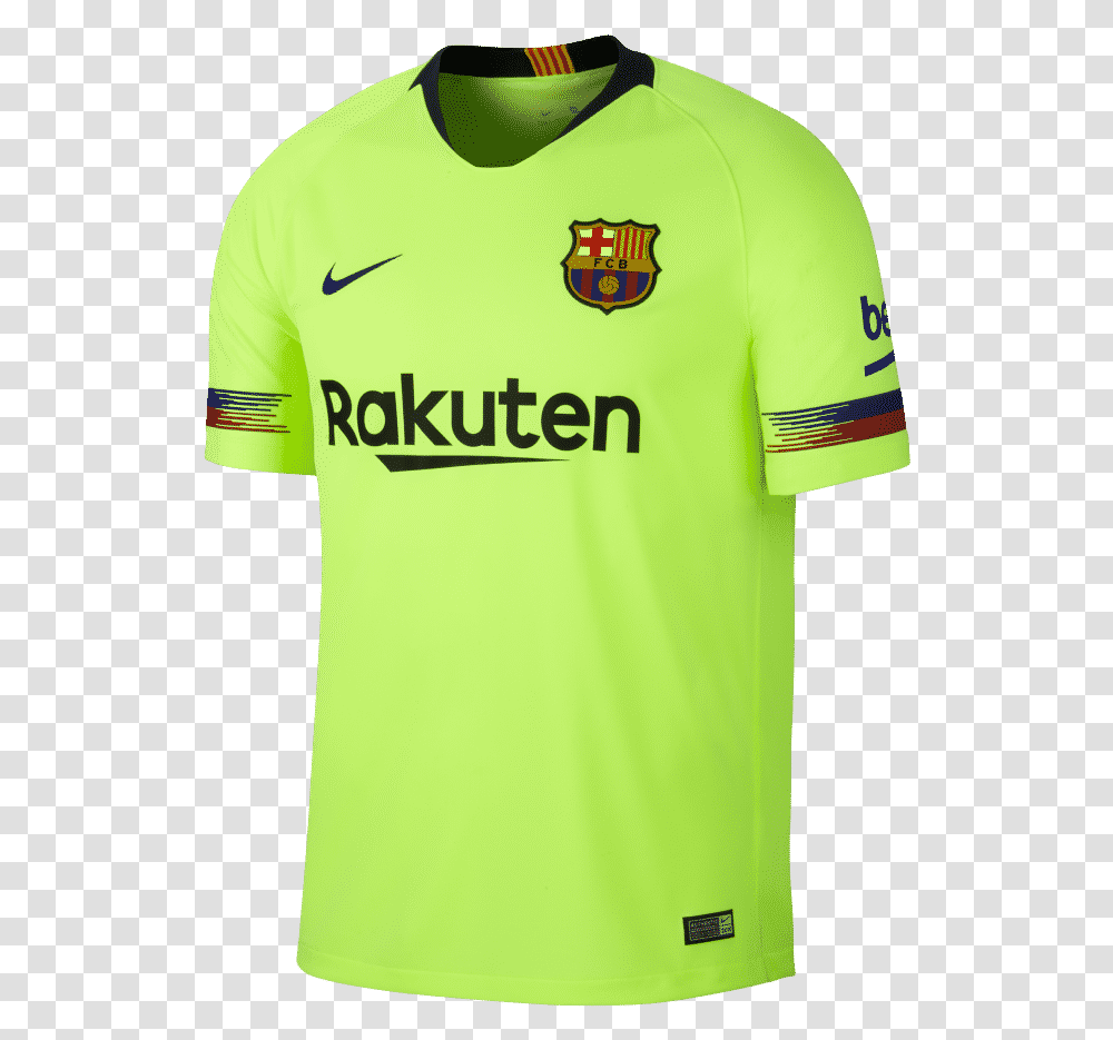 Maillot Exterieur Fc Barcelone 2018 Barcelona Away Kit 2018, Apparel, Shirt, Jersey Transparent Png