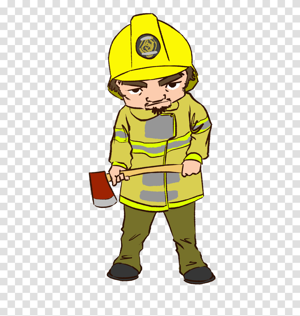 Mailman Clipart, Fireman, Person, Human, Helmet Transparent Png