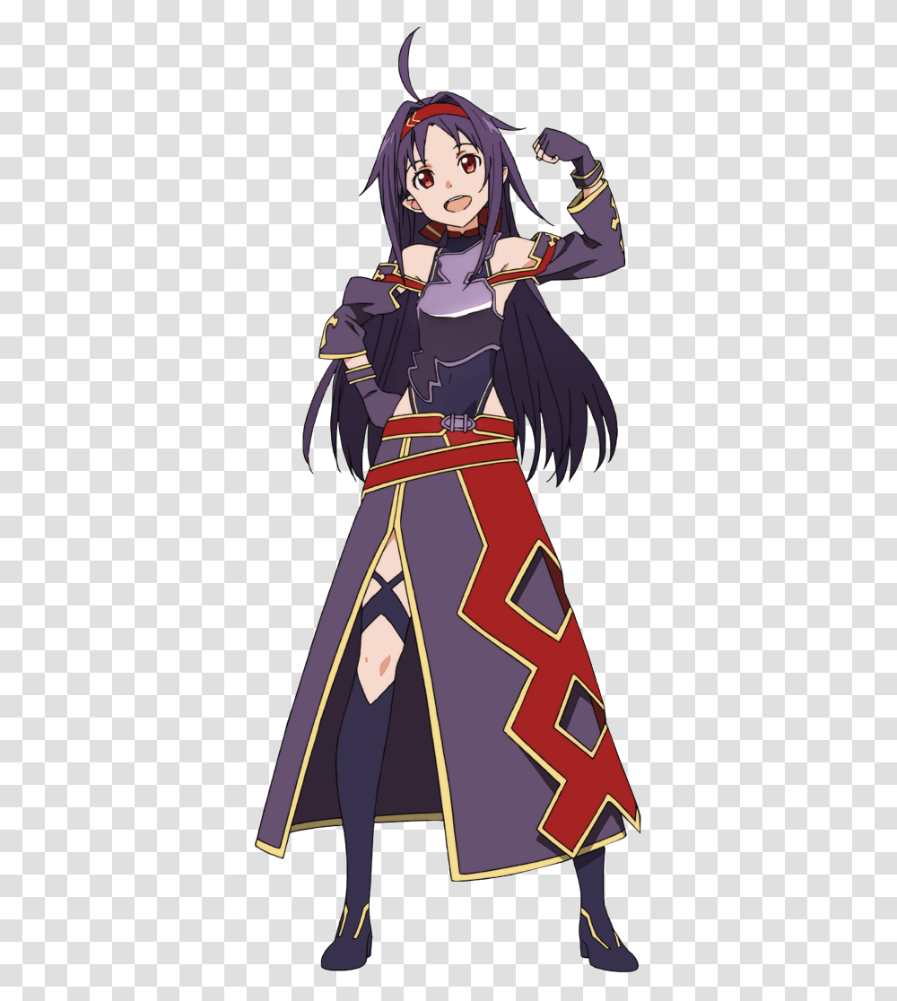 Main Anime Characters Who Refuse To Give Up When Life Yuuki Sword Art Online, Manga, Comics, Book Transparent Png