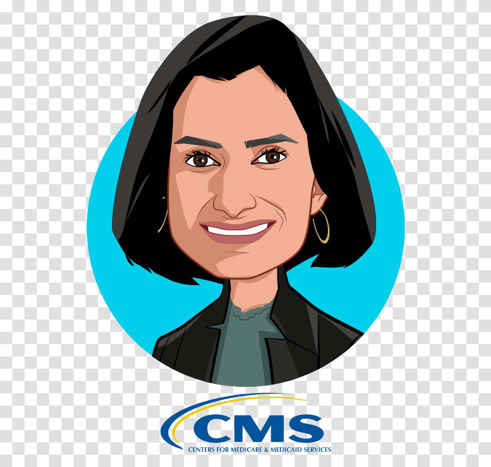 Main Caricature Of Seema Verma Who Is Speaking At Cartoon, Face, Person, Smile, Head Transparent Png