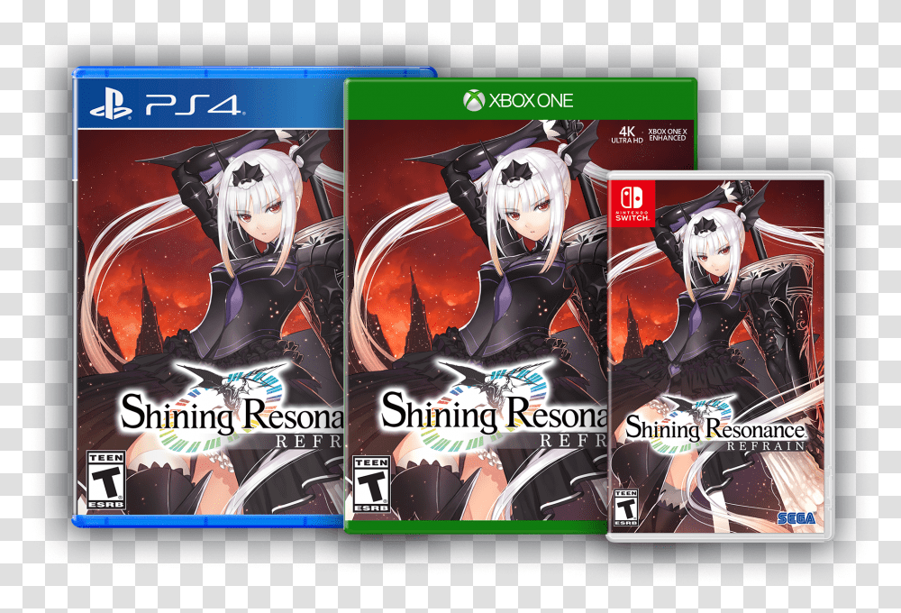 Main Characters Group Shining Resonance Refrain Xbox One, Person, Pillow, Cushion Transparent Png