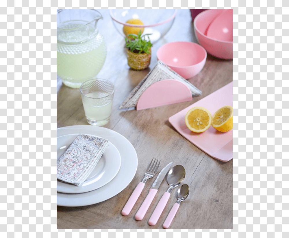 Main Cubiertos Carol Color Pastel, Spoon, Cutlery, Pottery, Saucer Transparent Png