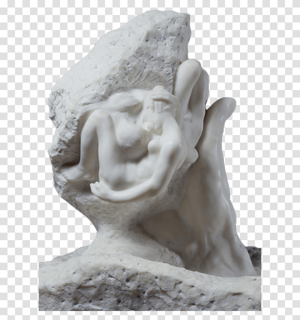 Main De Dieu Rodin, Sculpture, Statue, Figurine Transparent Png