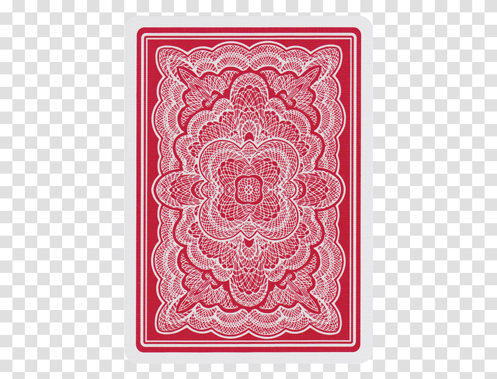 Main Playing Card Back, Rug, Lace, Pattern, Paisley Transparent Png