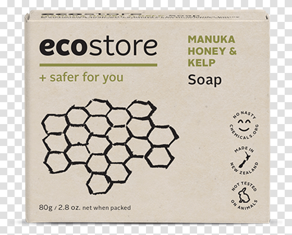 Main Product Photo Ecostore Manuka Honey Soap, Paper, Pattern, Food Transparent Png