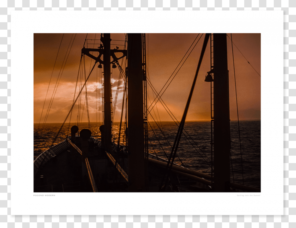 Main Sailing Into The Sunset, Outdoors, Nature, Sky, Sunrise Transparent Png