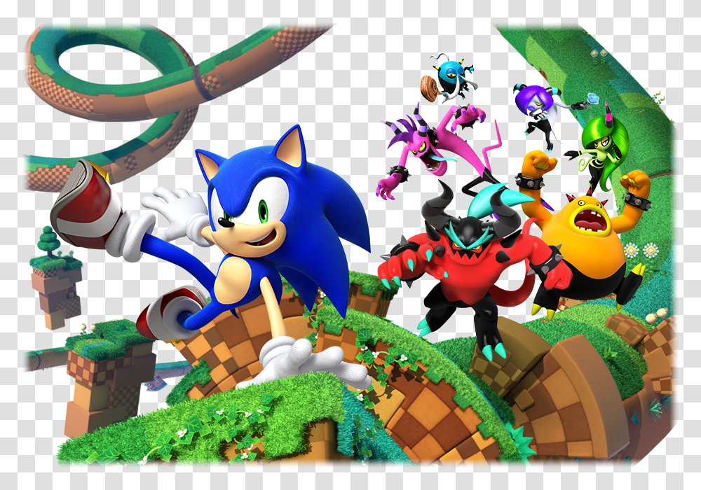 Main Sonic Lost World, Toy, Collage Transparent Png