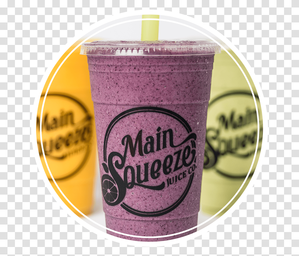 Main Squeeze Juice, Beverage, Drink, Smoothie, Milkshake Transparent Png