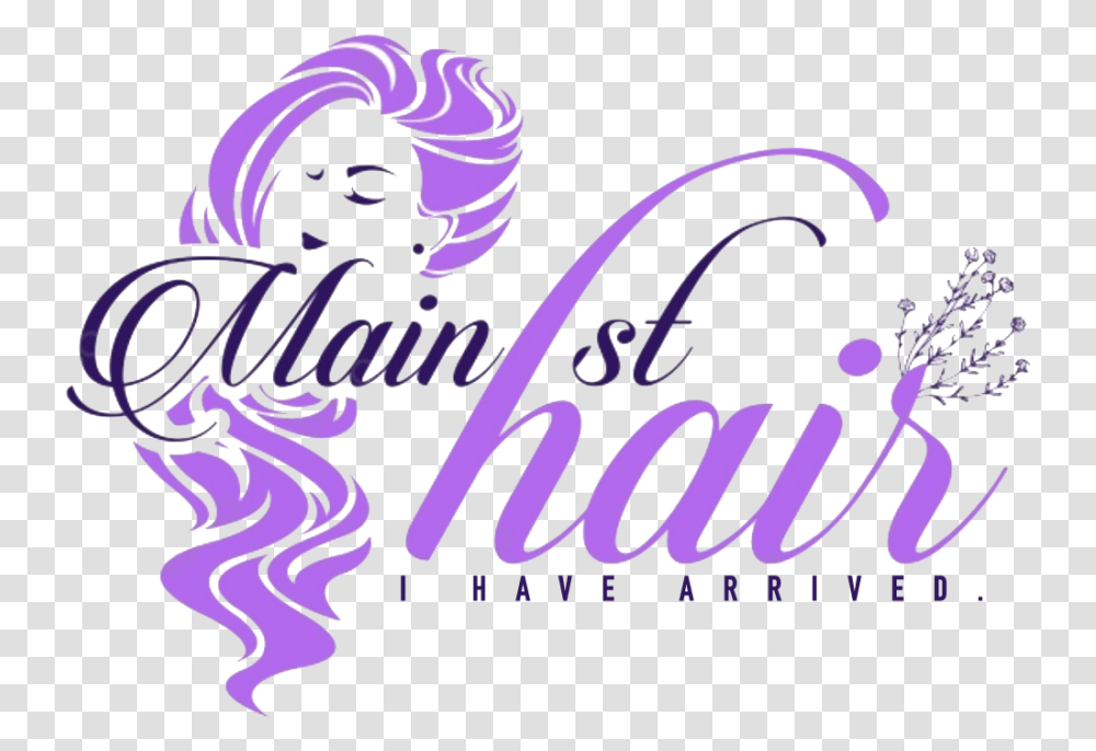 Main St Hair Logo, Text, Alphabet, Graphics, Art Transparent Png