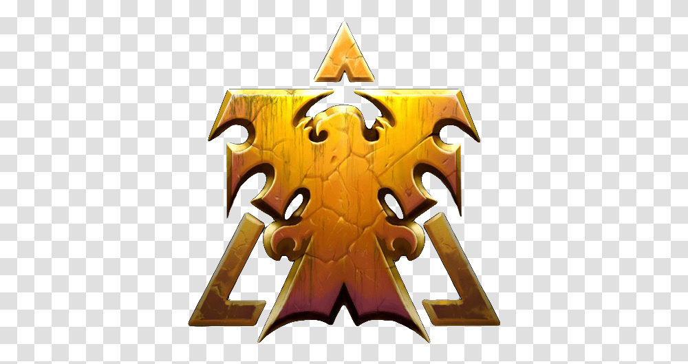 Main Starcraft 2 Terran Logo, Cross, Symbol, Star Symbol, Emblem Transparent Png