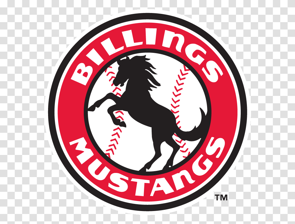 Main Street Baseball Billings Mustangs Billings Mustangs, Label, Text, Sticker, Logo Transparent Png