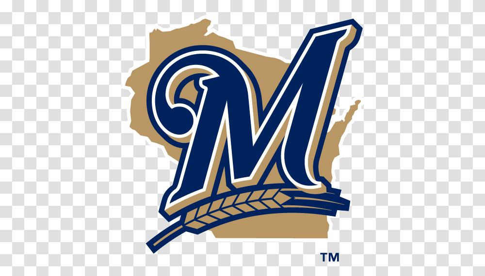 Main Street Crips Milwaukee Brewers M Logo, Symbol, Text, Building, Emblem Transparent Png