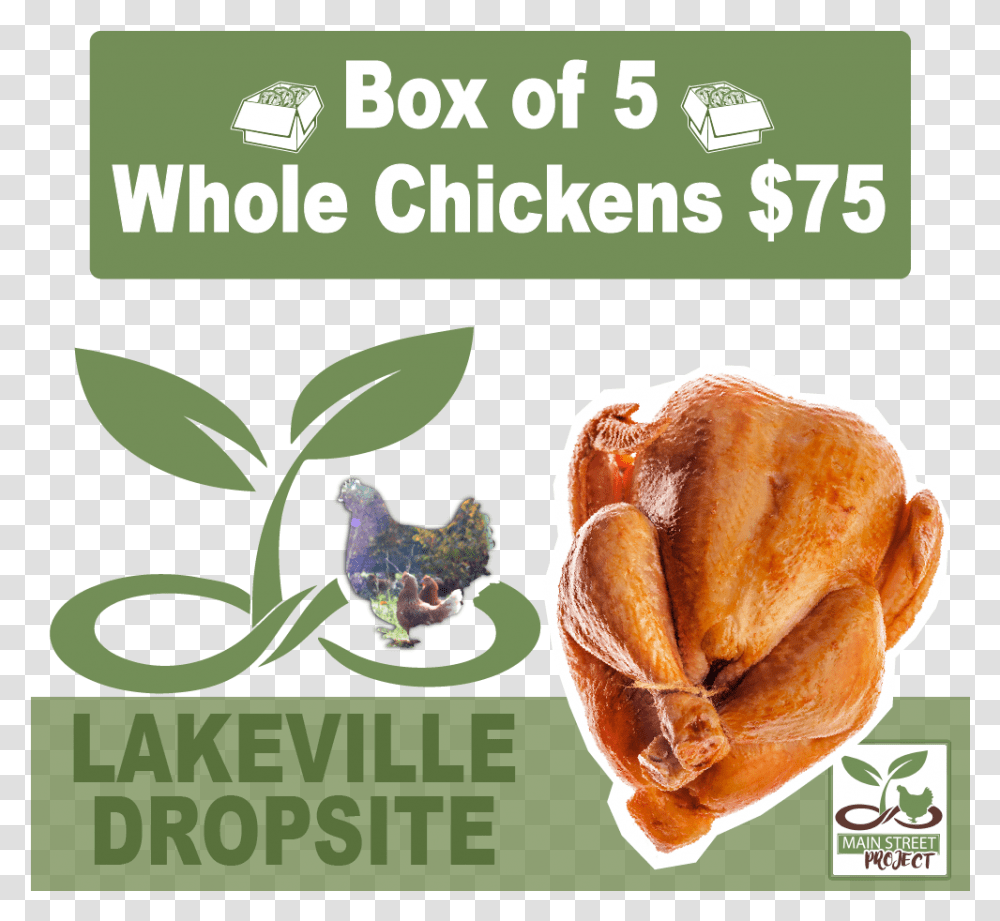 Main Street Project Lakeville Chicken Dropsite Office In A Box, Bread, Food, Croissant, Cracker Transparent Png