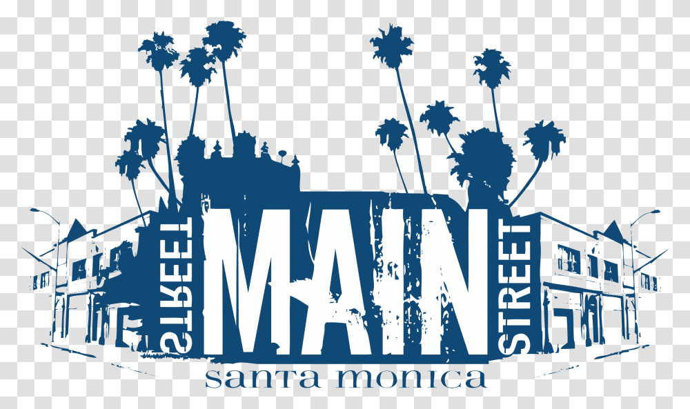 Main Street Santa Monica Illustration, Nature, Outdoors, Poster Transparent Png