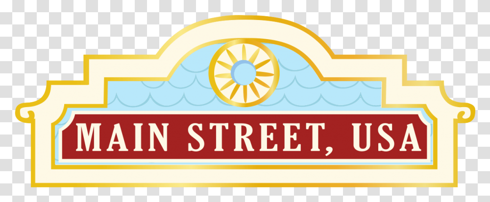 Main Street Usa Wikipedia Horizontal, Label, Text, Logo, Symbol Transparent Png