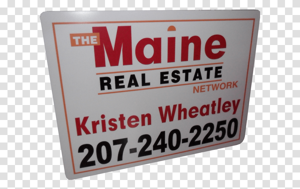 Maine Realtor Kristen Wheatley Gets Them Sold, Word, Sign Transparent Png