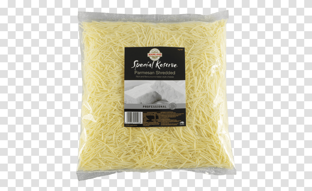 Mainland Parmesan Cheese Shredded, Pillow, Cushion, Noodle, Pasta Transparent Png