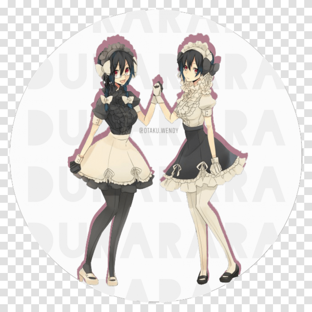 Mairu And Kururi Anime Girl Twins One With Glasses, Costume, Person, Female, Dance Transparent Png