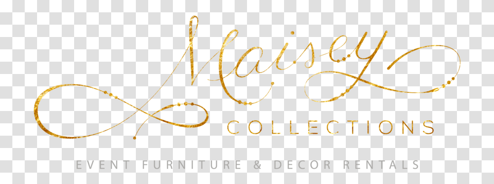 Maisey Collections Logo Gold Original Calligraphy, Alphabet, Handwriting, Word Transparent Png