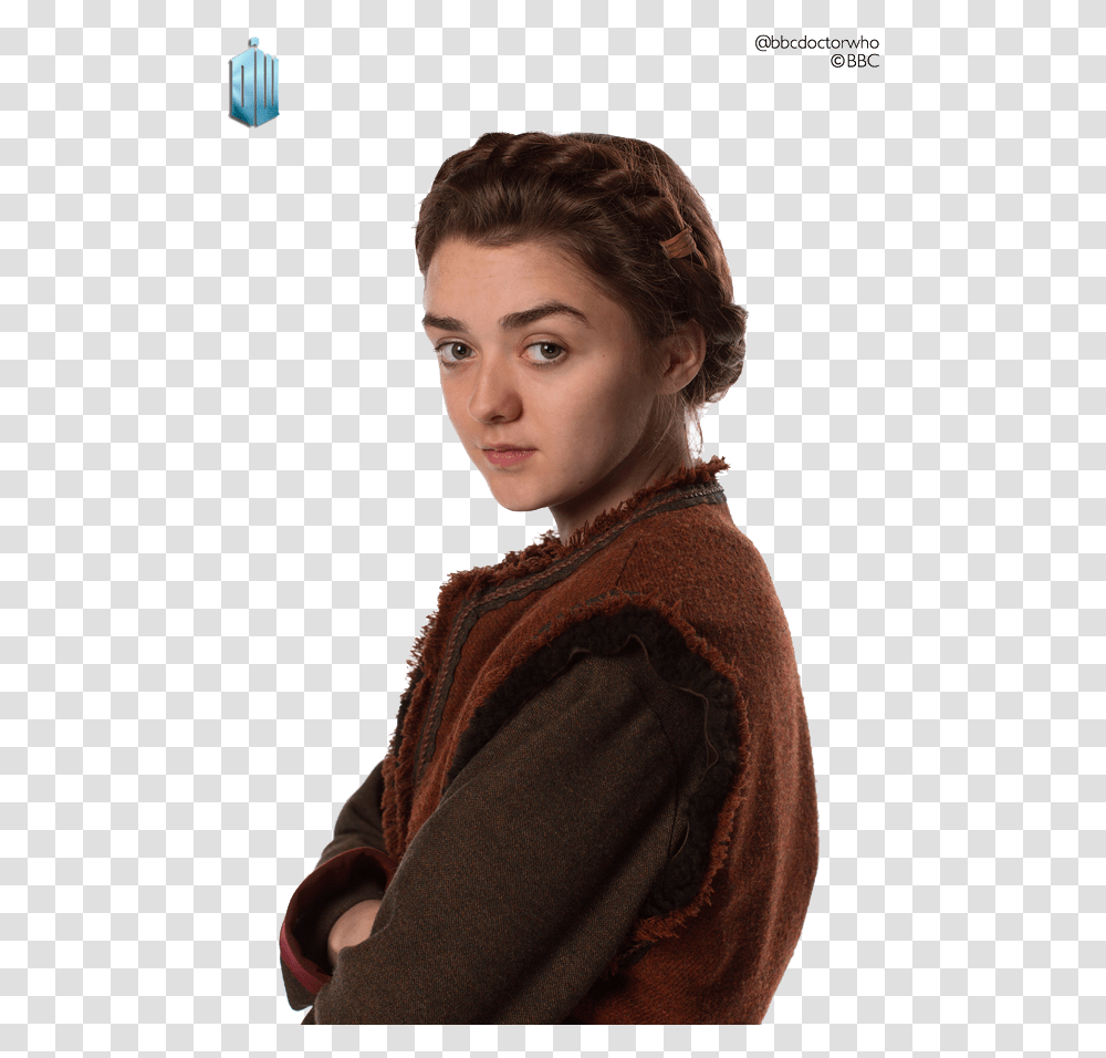 Maisie Williams Clipart Ashildr The Girl Who Died, Sleeve, Long Sleeve, Person Transparent Png