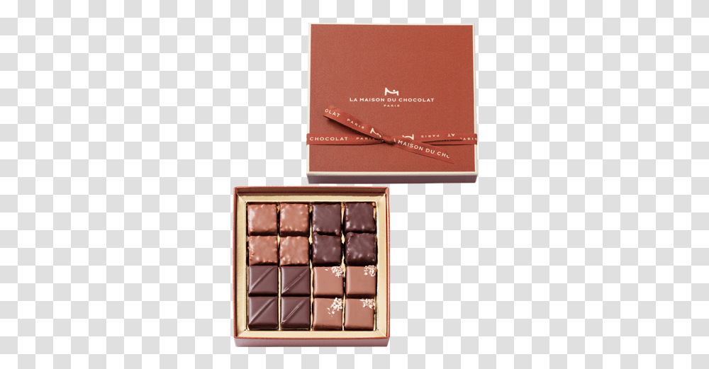 Maison Du Chocolat Assorted Gift Box, Chocolate, Dessert, Food, Fudge Transparent Png