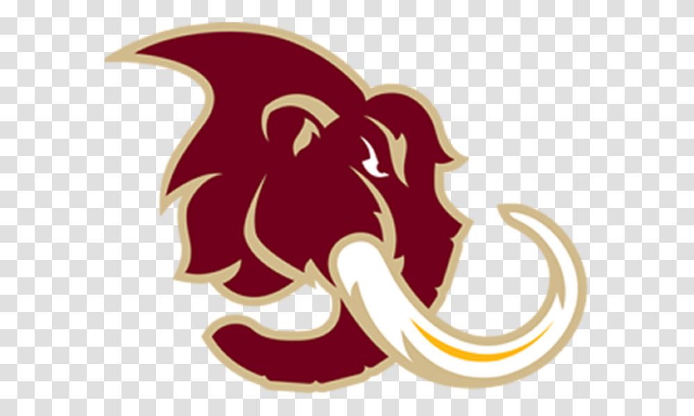 Majestic Tuskers Maine Mammoths Logo, Hook, Anchor Transparent Png