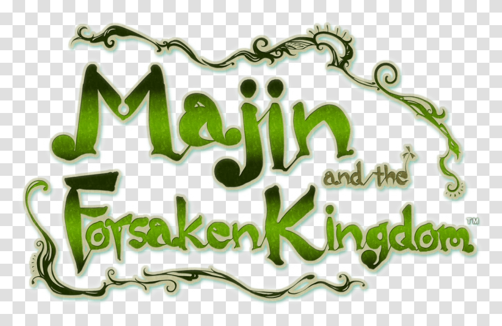 Majin And The Forsaken Kingdom Majin And The Forsaken Kingdom Logo, Text, Label, Alphabet, Word Transparent Png