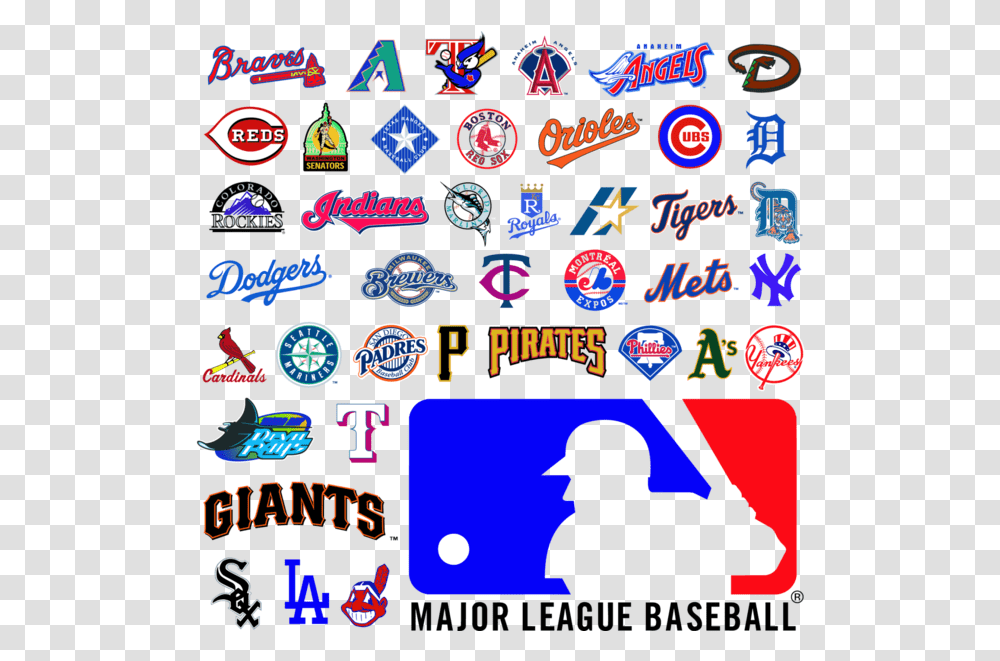 Major League Baseball Logos Major League Baseball Logos, Label, Text, Person, Human Transparent Png
