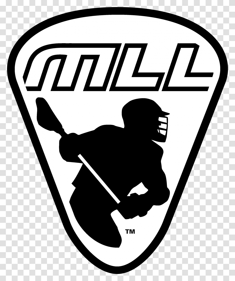 Major League Lacrosse Logo Amp Svg Vector Major League Lacrosse Logo, Person, Human, Stencil, People Transparent Png