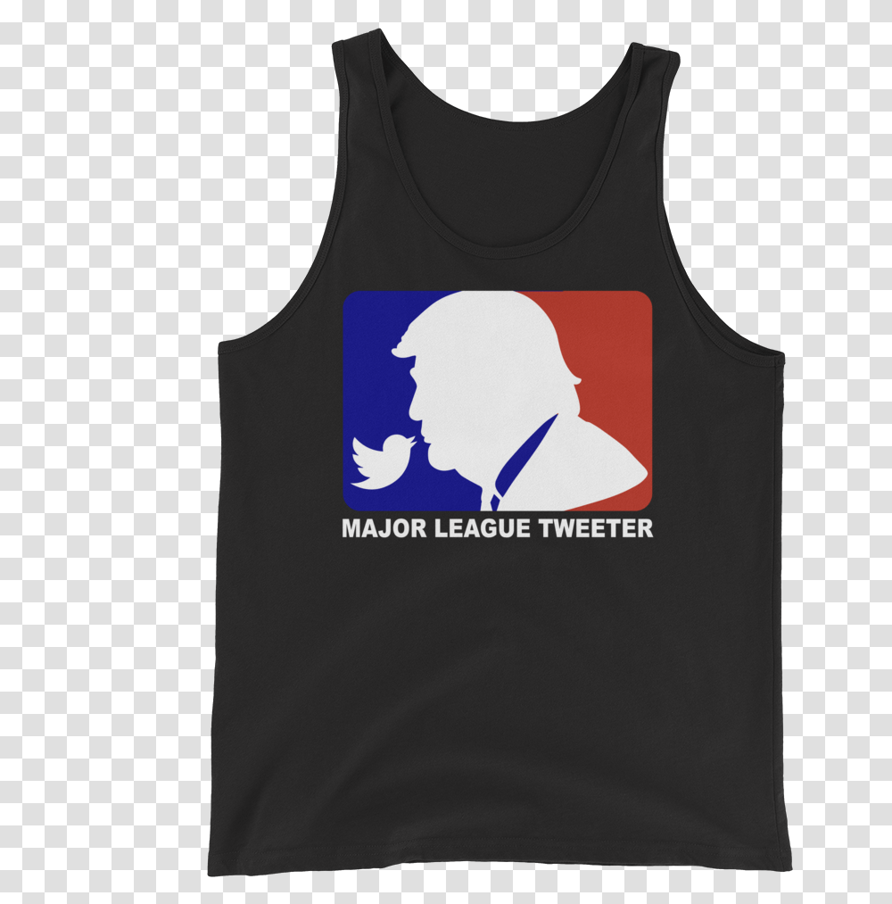 Major League Tweeter Sleeveless Shirt, Clothing, Apparel, Tank Top, Undershirt Transparent Png