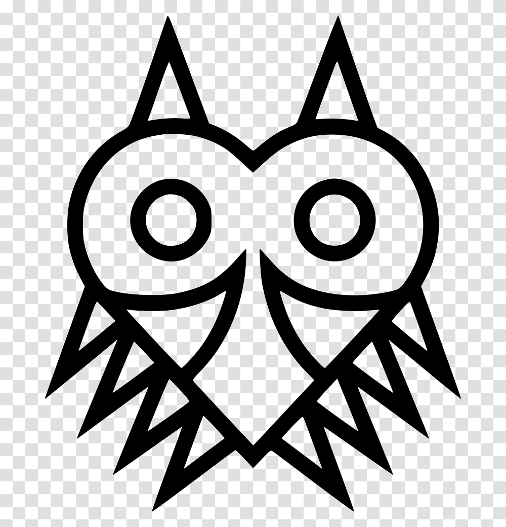 Majoras Mask Heart Video Gaming Comments Heart Mask Video Game, Stencil, Label Transparent Png