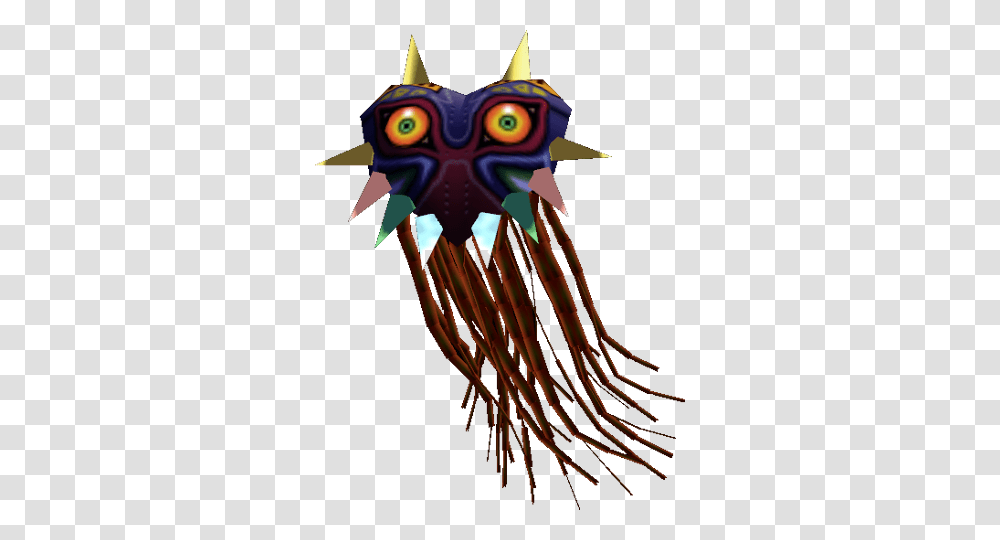 Majoras Mask, Sea Life, Animal, Invertebrate, Toy Transparent Png