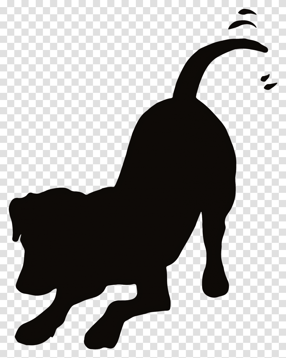 Majorette Clipart Dog And Cat Playing Silhouette, Animal, Mammal, Pet, Lion Transparent Png
