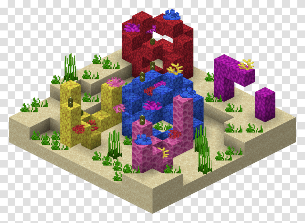 Make A Coral Reef Minecraft, Table, Furniture Transparent Png