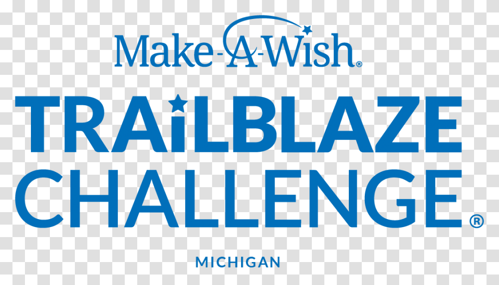 Make A Wish Trailblaze Challenge Alabama Logo, Alphabet, Word, Advertisement Transparent Png