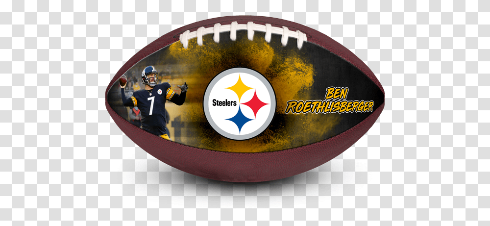 Make Aball Nba Anthony Davis Pelicans Nfl Steelers Official Football, Person, Helmet, Clothing, People Transparent Png