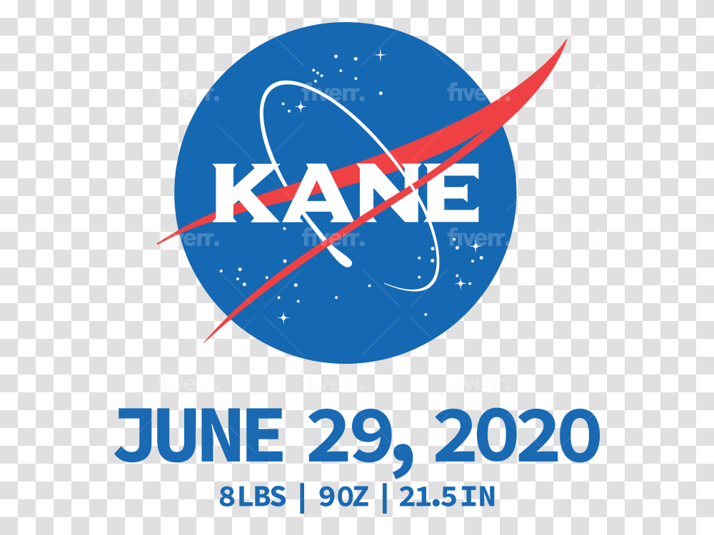 Make Custom Nasa Logo Of Your Word For Party Props And Shirt Kennedy Space Center, Text, Outdoors, Nature, Number Transparent Png