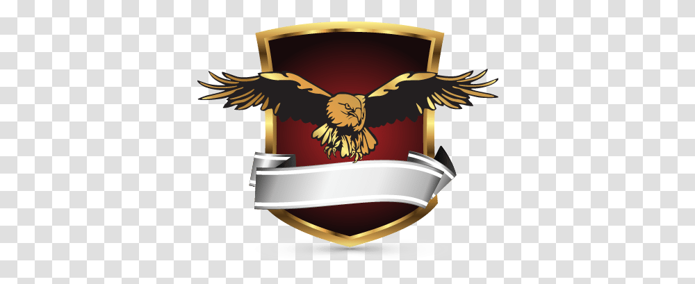 Make Eagle Shield Logo Template With Logo Template Eagle Logo, Emblem, Symbol, Trademark, Sink Faucet Transparent Png