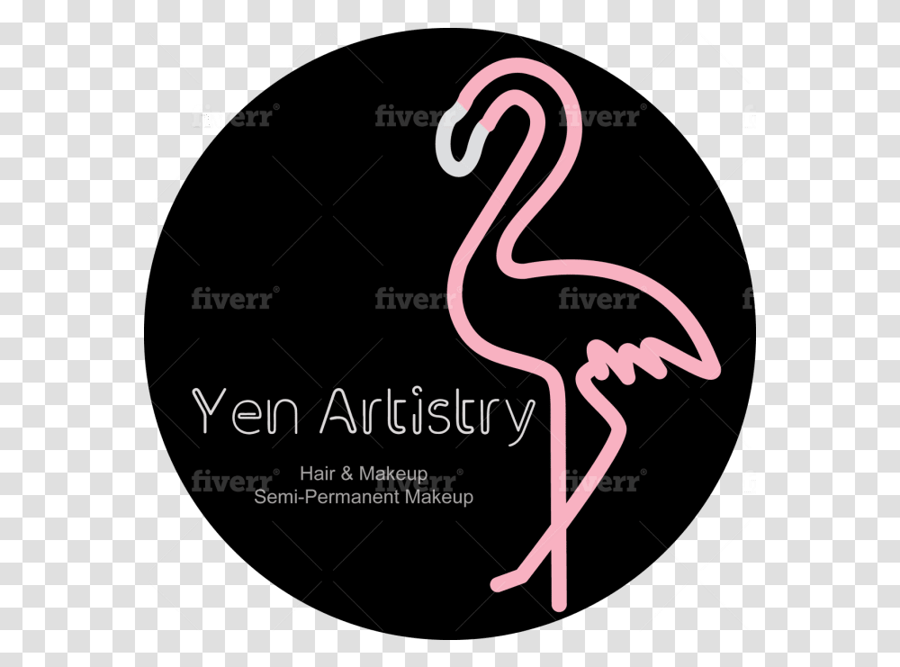 Make Minimalist Vintage And Modern Logo Flamingo, Bird, Animal, Poster, Advertisement Transparent Png