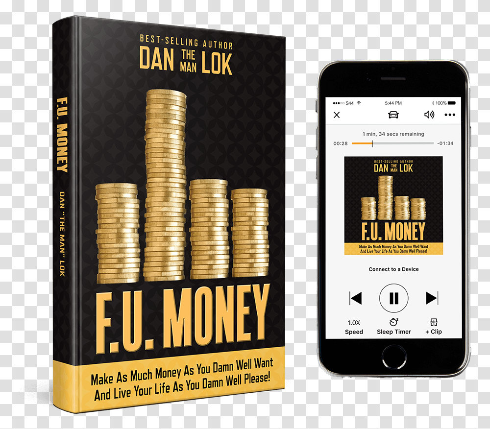 Make Money Dan Lok Books, Mobile Phone, Electronics, Cell Phone Transparent Png