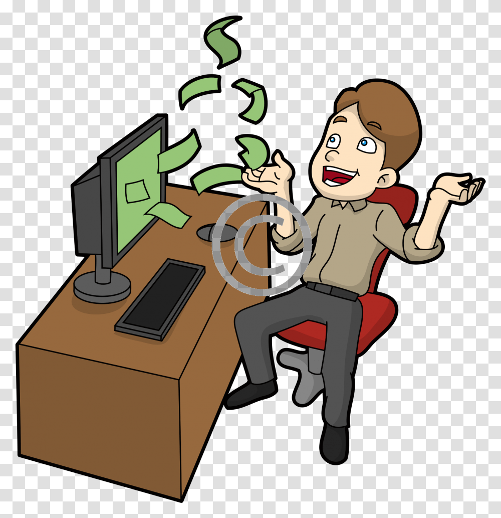 Make Money Online, Female, Woman, Video Gaming, Sitting Transparent Png