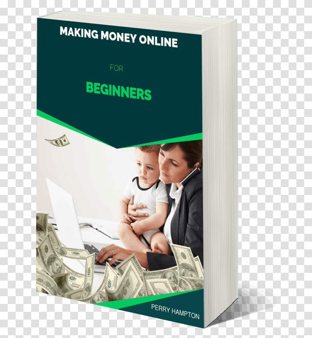 Make Money Online, Person, Human, Poster, Advertisement Transparent Png