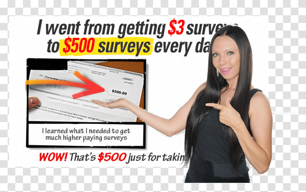 Make Money Surveys, Person, Worker, Hair, Hairdresser Transparent Png