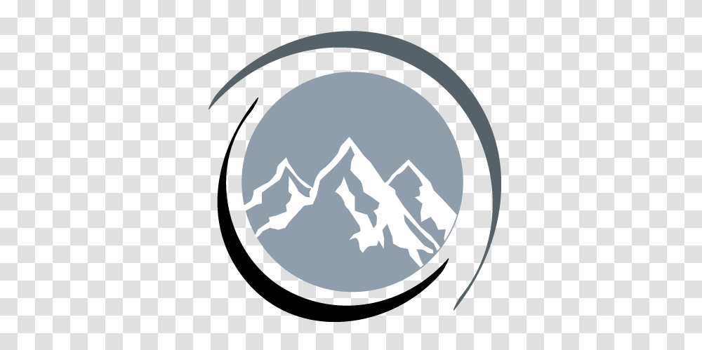 Make Online Mountains Logo Design, Hand, Stencil, Painting Transparent Png
