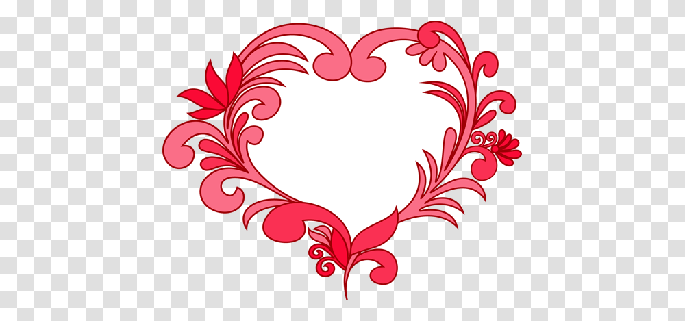 Make Personalized Valentines Day Creations With This Additional, Floral Design, Pattern Transparent Png
