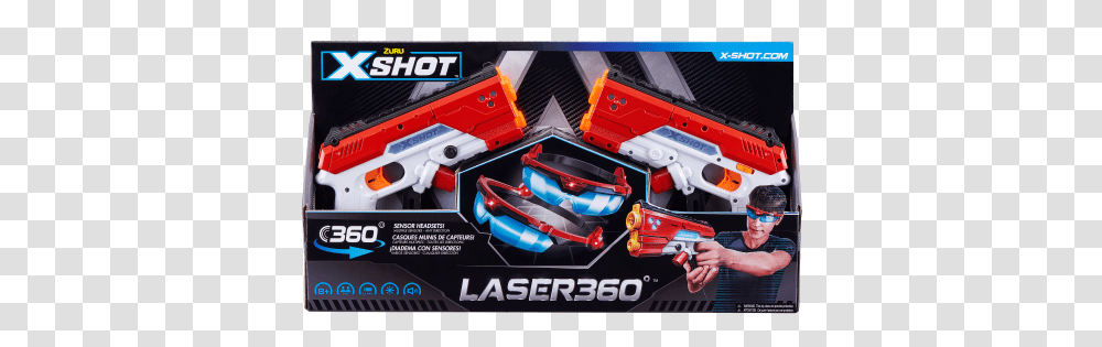 Make The Holidays A Blast With X Shot Ninja Laser 360 X Shot Laser Guns, Person, Fire Truck, Sunglasses, Car Transparent Png