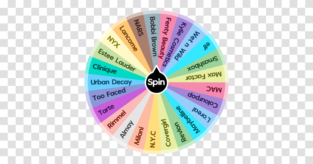 Make Up Brands Spin The Wheel App Dot, Sphere, Flower, Plant, Blossom Transparent Png