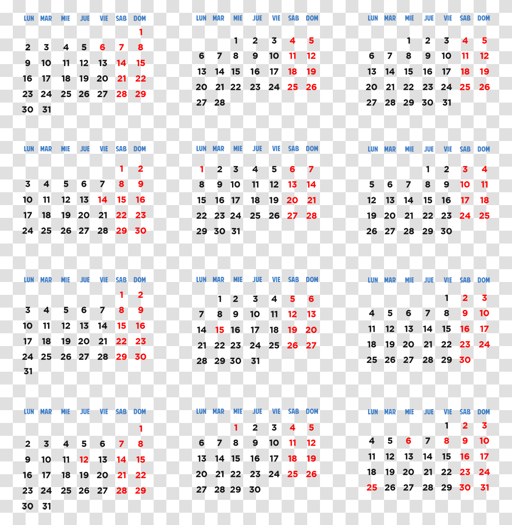 Make Your Own Calendar 2020, Scoreboard Transparent Png